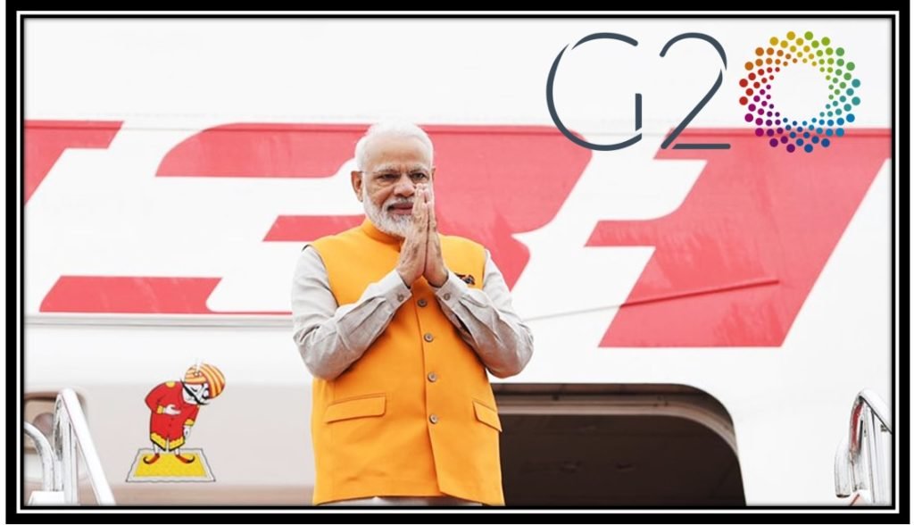 MODI REACH G20 Osaka IN JAPAN