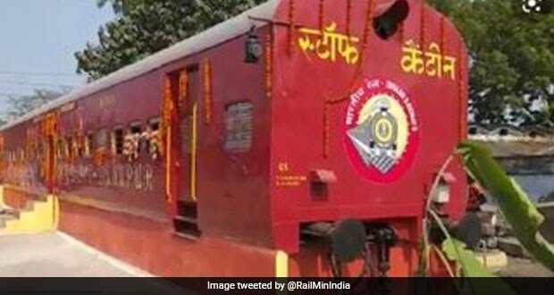 Indian Railways Converts Old Railway Coach Into Staff Canteen In Patna